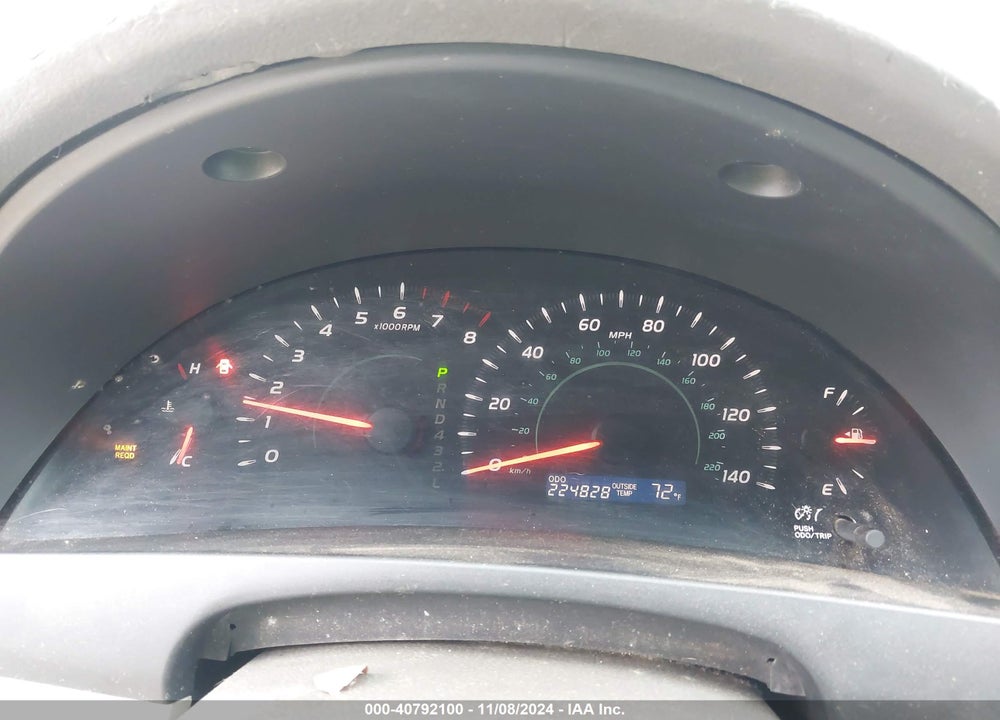 2009 TOYOTA CAMRY LE VIN: 4T1BE46K59U890510