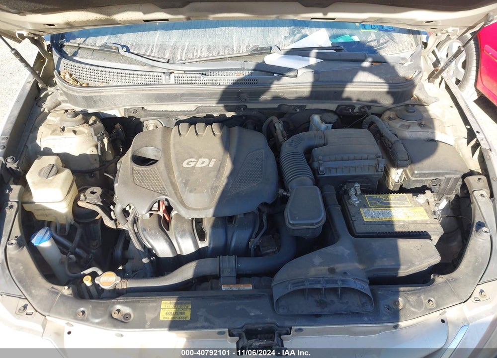 2011 HYUNDAI SONATA GLS VIN: 5NPEB4AC1BH103644