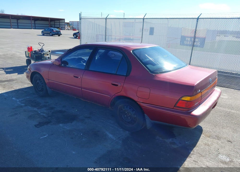 1994 TOYOTA COROLLA LE VIN: 1NXAE00BXRZ149282