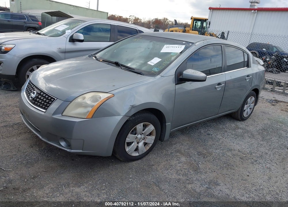 2008 NISSAN SENTRA 2.0 VIN: 3N1AB61E58L655350