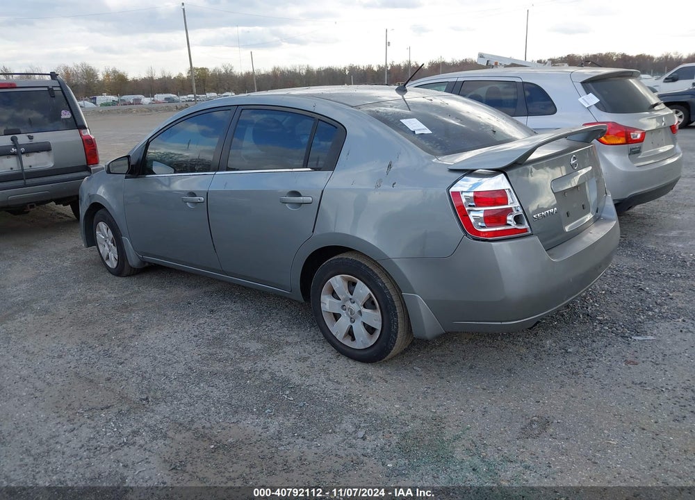 2008 NISSAN SENTRA 2.0 VIN: 3N1AB61E58L655350