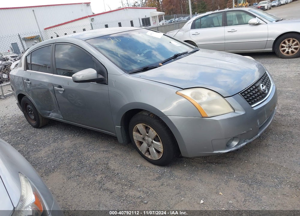 2008 NISSAN SENTRA 2.0 VIN: 3N1AB61E58L655350
