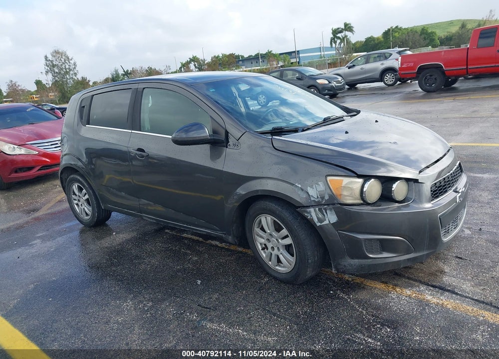 2015 CHEVROLET SONIC LT AUTO VIN: 1G1JC6SHXF4105995