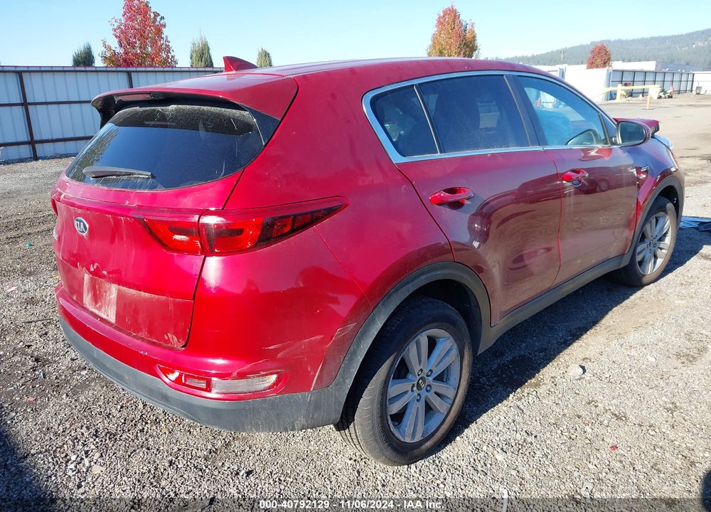 2018 KIA SPORTAGE VIN: KNDPMCAC5J7344221