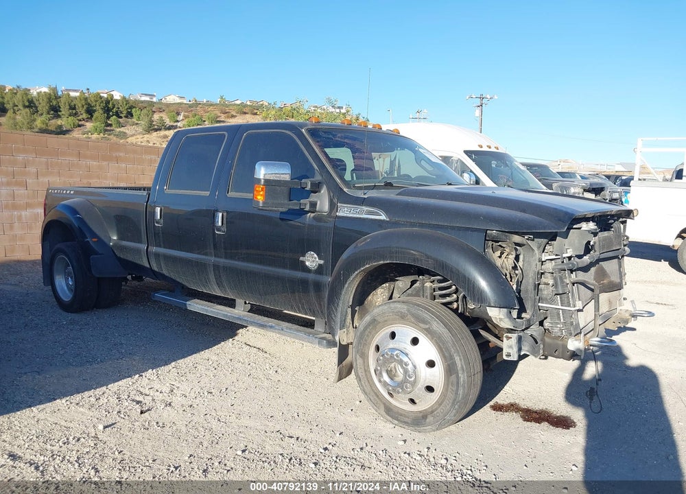 2016 FORD F-450 LARIAT VIN: 1FT8W4DT2GEB74100