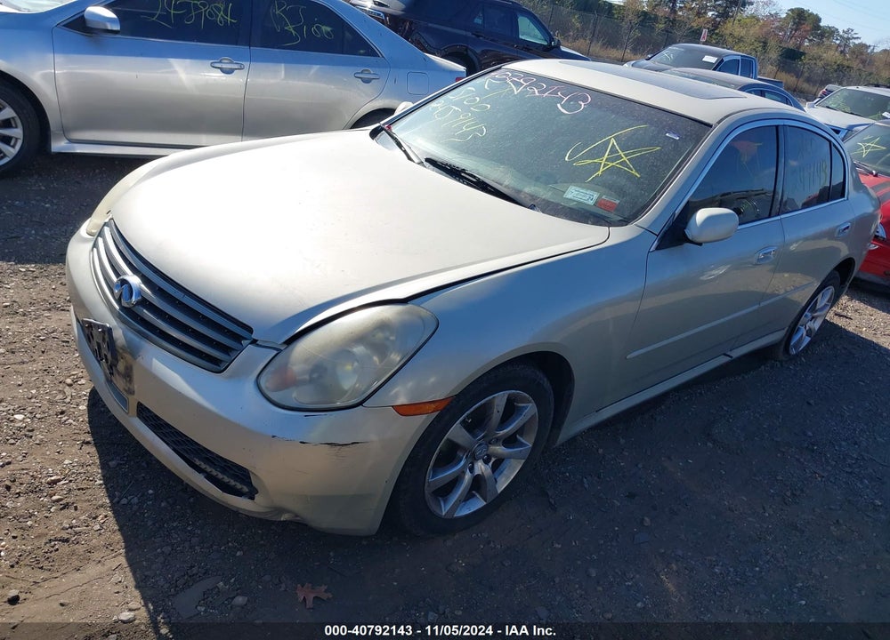 2005 INFINITI G35X VIN: JNKCV51F85M305095