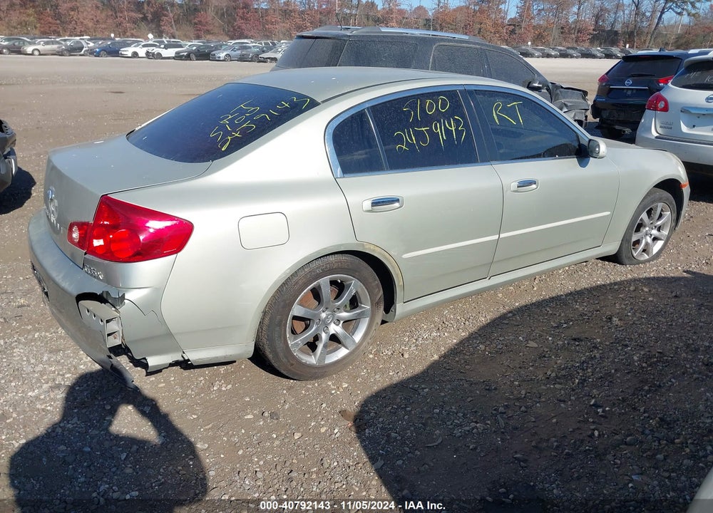 2005 INFINITI G35X VIN: JNKCV51F85M305095