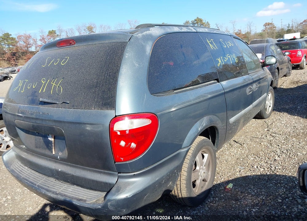 2006 DODGE GRAND CARAVAN SE VIN: 1D4GP24R86B641492