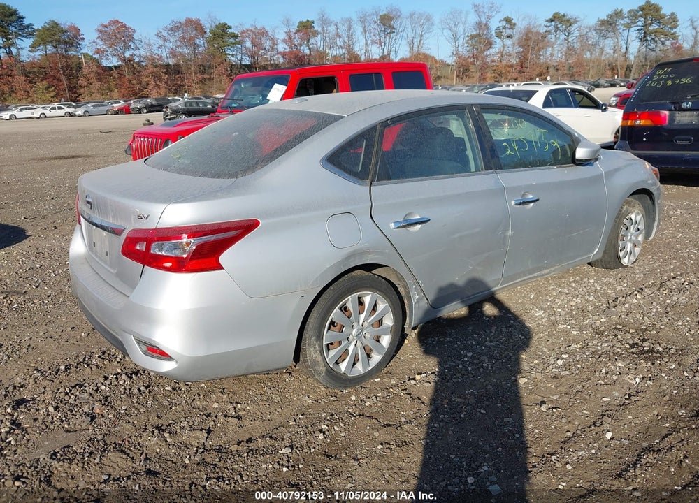2017 NISSAN SENTRA SV VIN: 3N1AB7AP8HY362892