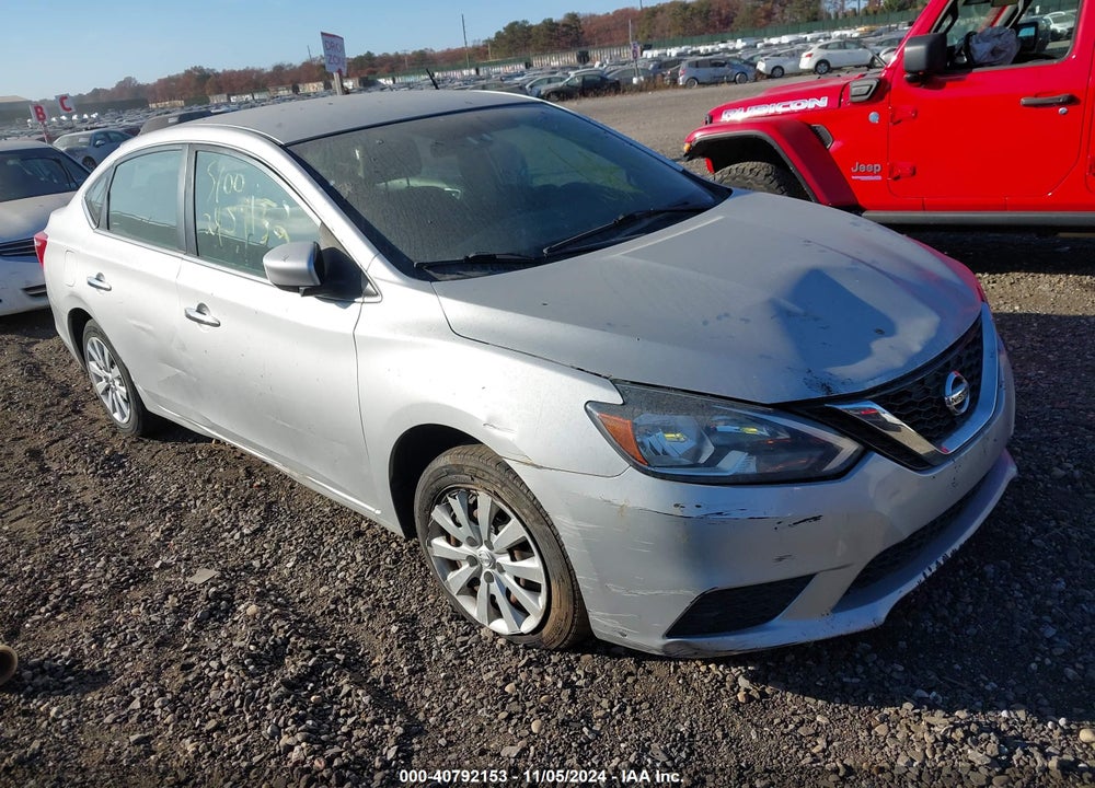 2017 NISSAN SENTRA SV VIN: 3N1AB7AP8HY362892