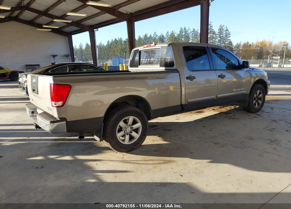 2008 NISSAN TITAN XE VIN: 1N6AA07F38N359964