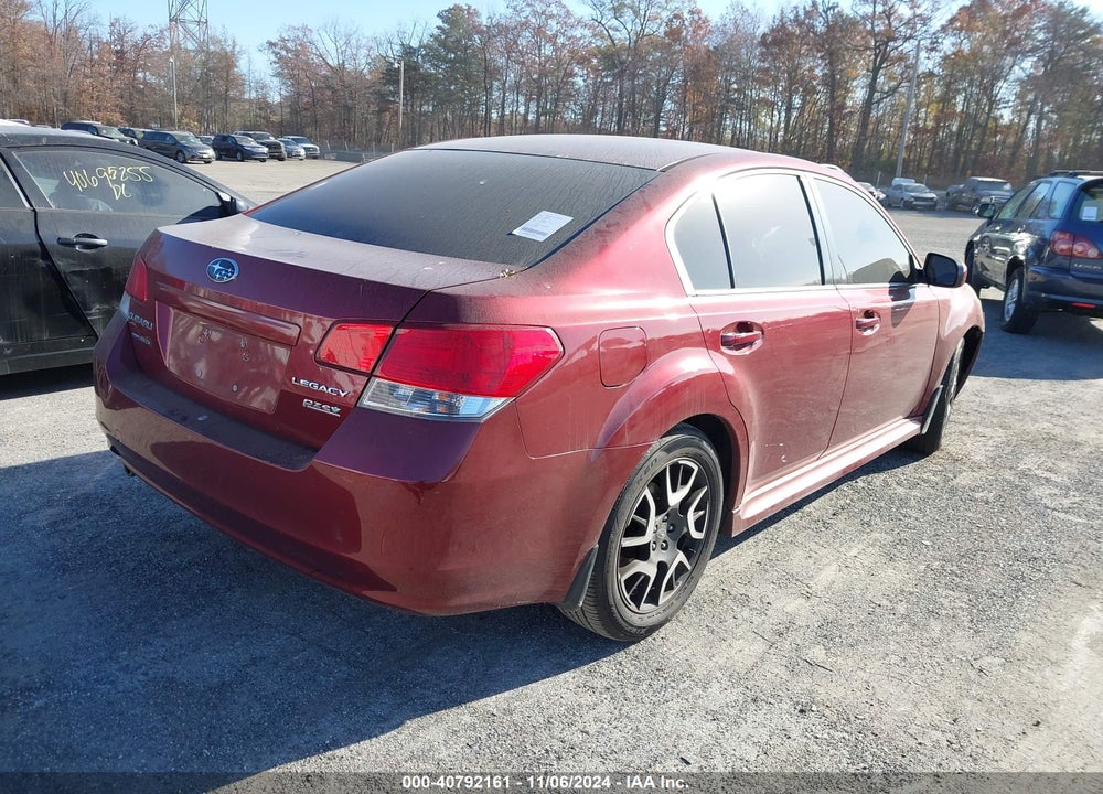2011 SUBARU LEGACY 2.5I PREMIUM VIN: 4S3BMBC61B3251586