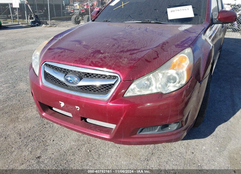 2011 SUBARU LEGACY 2.5I PREMIUM VIN: 4S3BMBC61B3251586