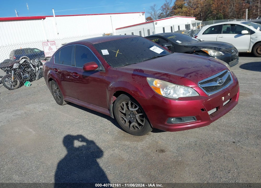 2011 SUBARU LEGACY 2.5I PREMIUM VIN: 4S3BMBC61B3251586