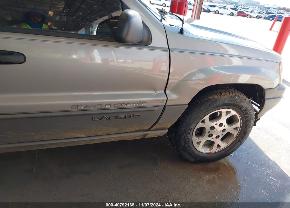 2001 JEEP GRAND CHEROKEE LAREDO VIN: 1J4GW48S41C580020