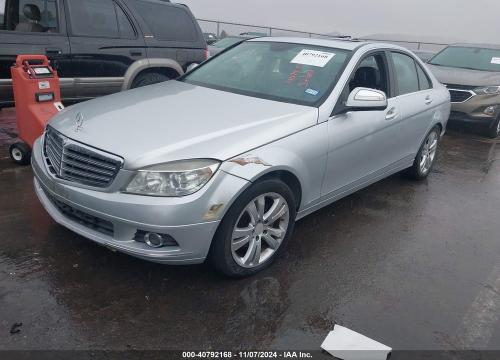 2008 MERCEDES-BENZ C 300 LUXURY/SPORT VIN: WDDGF54X98F061508