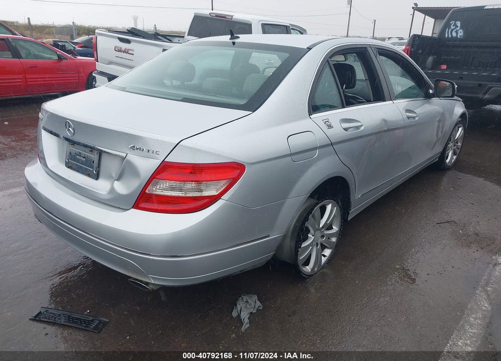 2008 MERCEDES-BENZ C 300 LUXURY/SPORT VIN: WDDGF54X98F061508