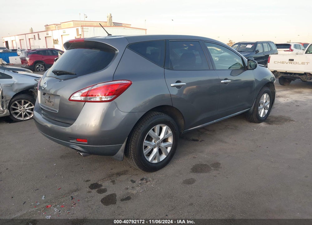 2014 NISSAN MURANO S VIN: JN8AZ1MU2EW402219