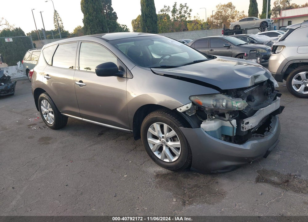 2014 NISSAN MURANO S VIN: JN8AZ1MU2EW402219
