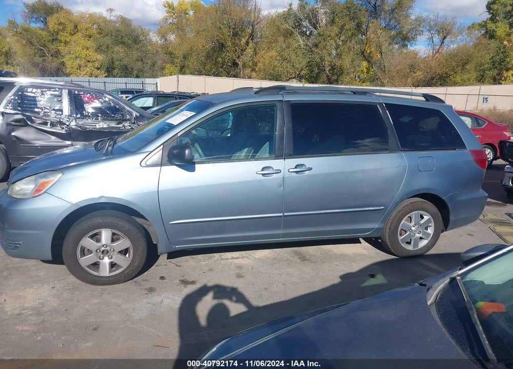 2004 TOYOTA SIENNA LE VIN: 5TDZA23C84S187805