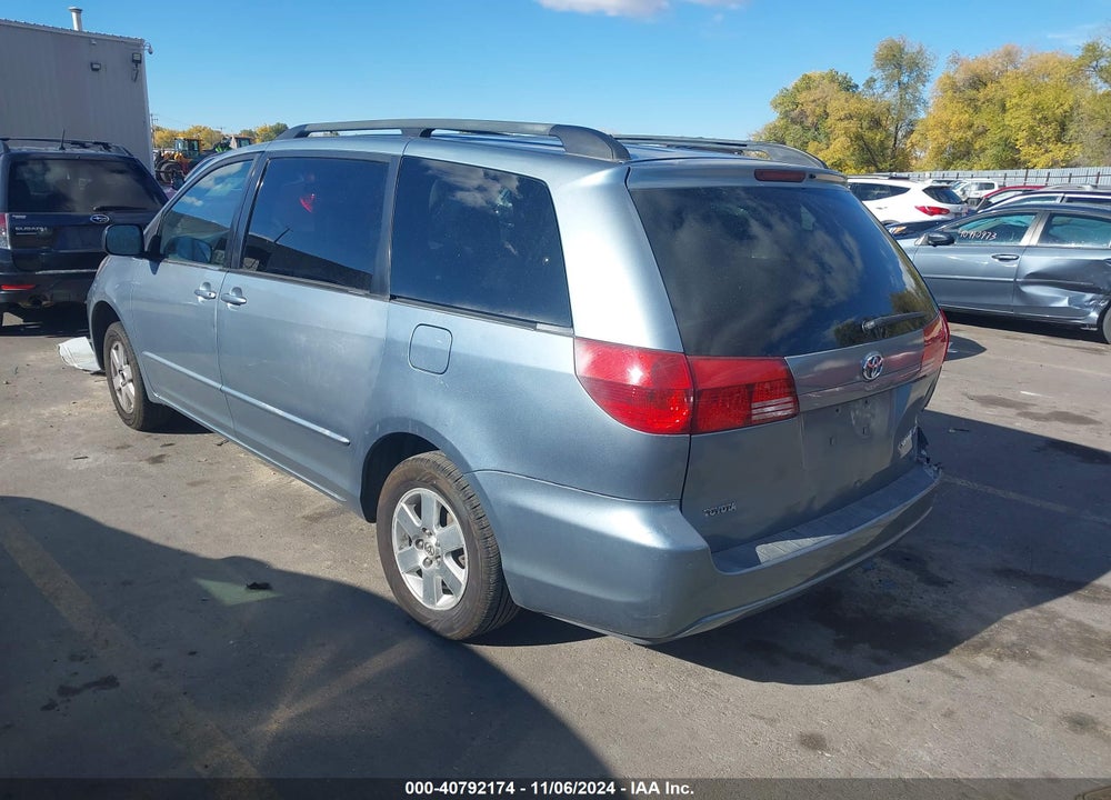 2004 TOYOTA SIENNA LE VIN: 5TDZA23C84S187805