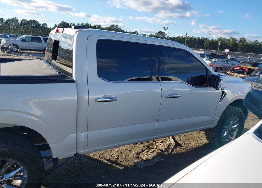 2021 FORD F-150 LARIAT VIN: 1FTFW1E86MKD79383