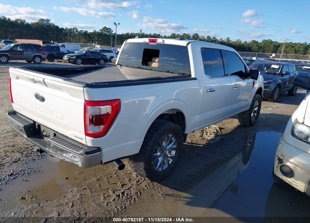 2021 FORD F-150 LARIAT VIN: 1FTFW1E86MKD79383