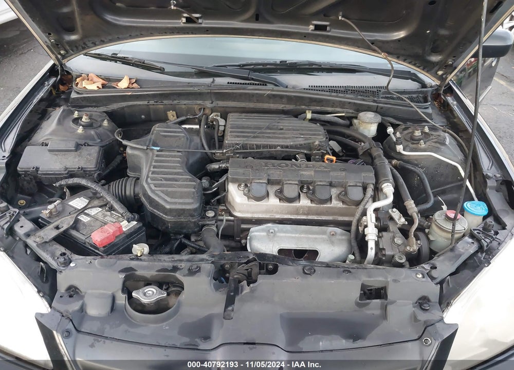 2005 HONDA CIVIC VP VIN: 2HGES163X5H622052