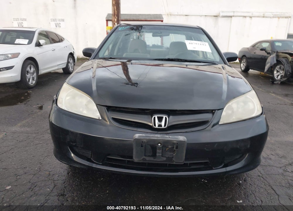 2005 HONDA CIVIC VP VIN: 2HGES163X5H622052