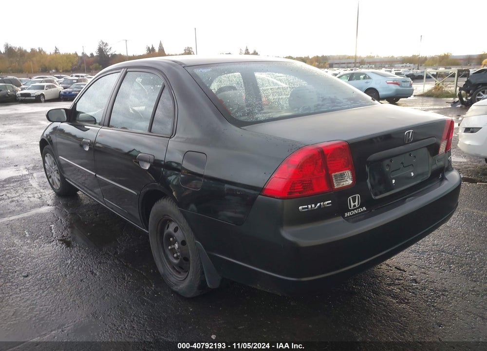 2005 HONDA CIVIC VP VIN: 2HGES163X5H622052