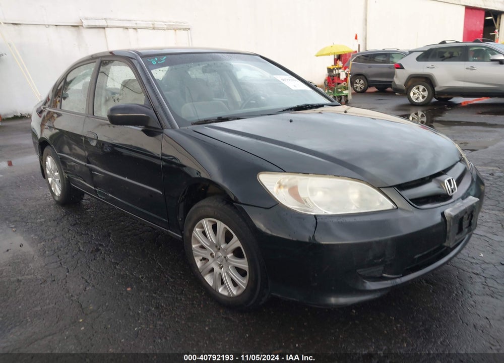 2005 HONDA CIVIC VP VIN: 2HGES163X5H622052