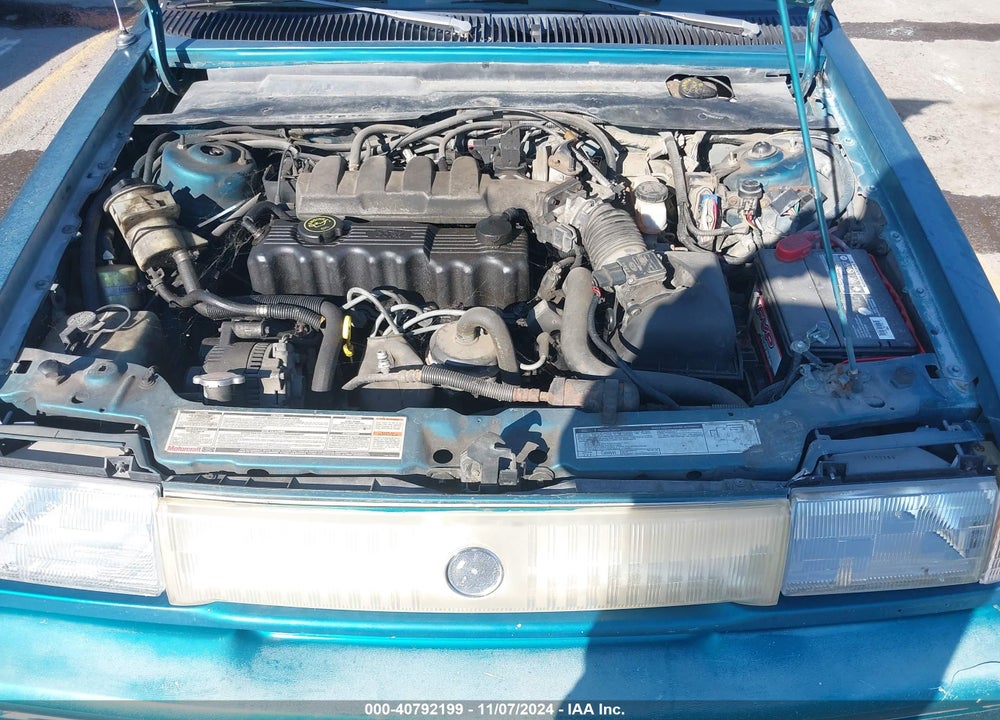 1993 MERCURY TOPAZ GS VIN: 1MEPM36X4PK626723
