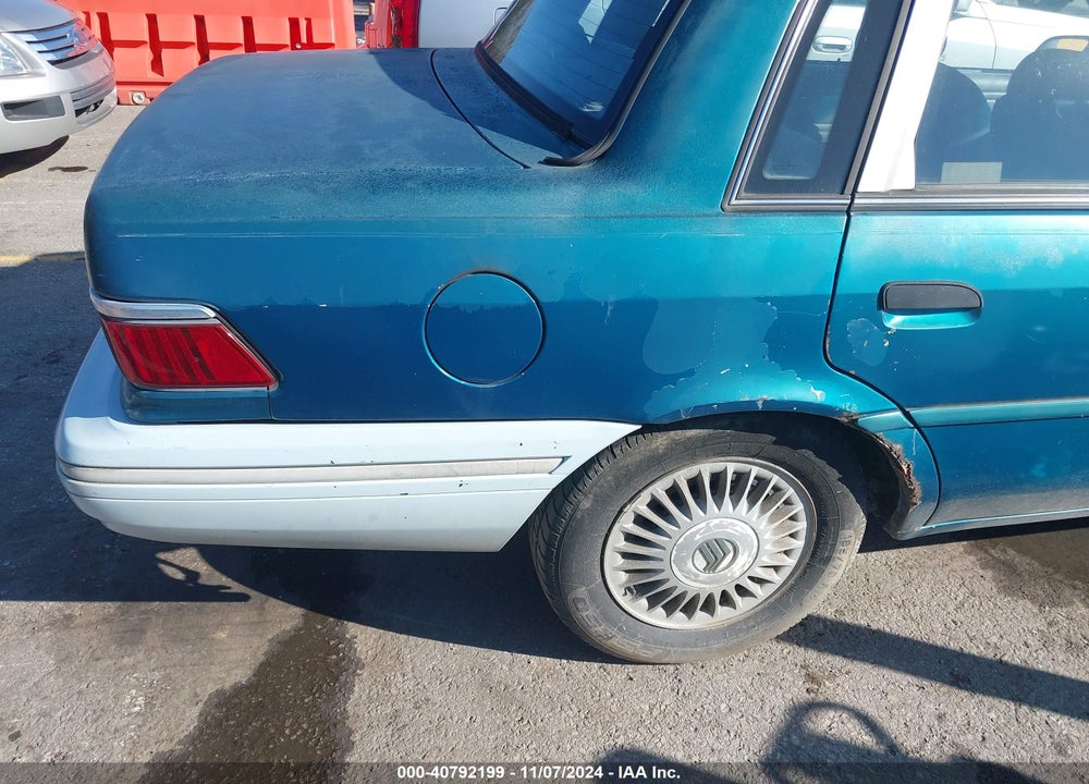 1993 MERCURY TOPAZ GS VIN: 1MEPM36X4PK626723