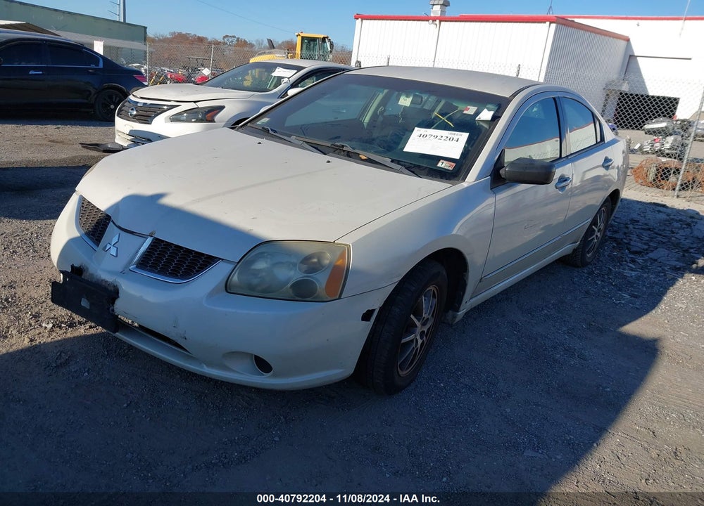2004 MITSUBISHI GALANT ES VIN: 4A3AB36F04E127221