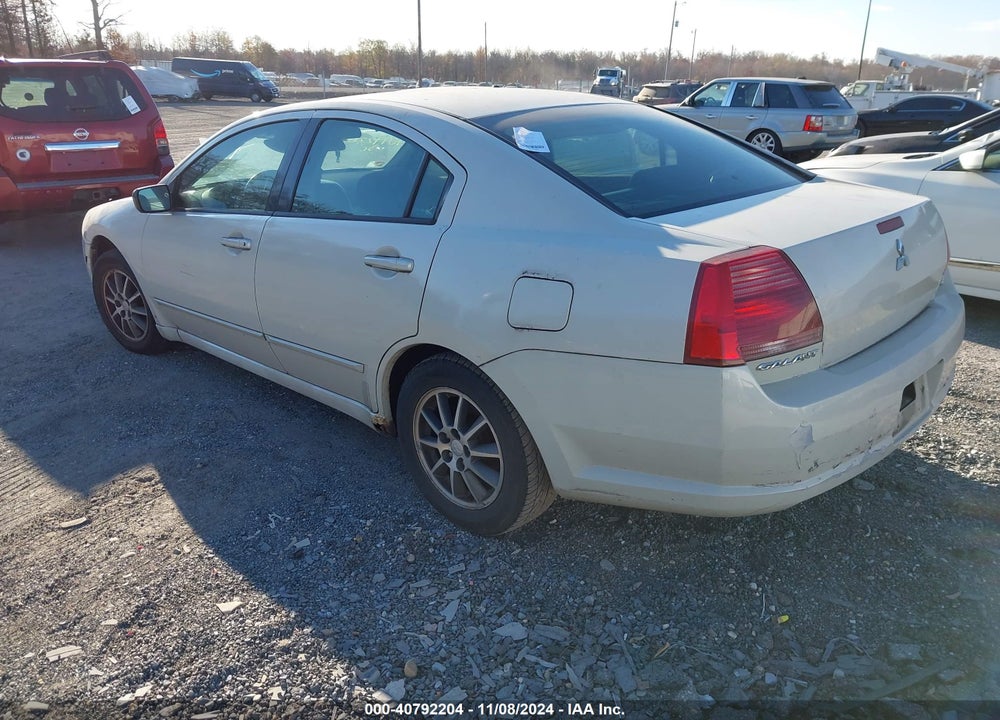 2004 MITSUBISHI GALANT ES VIN: 4A3AB36F04E127221