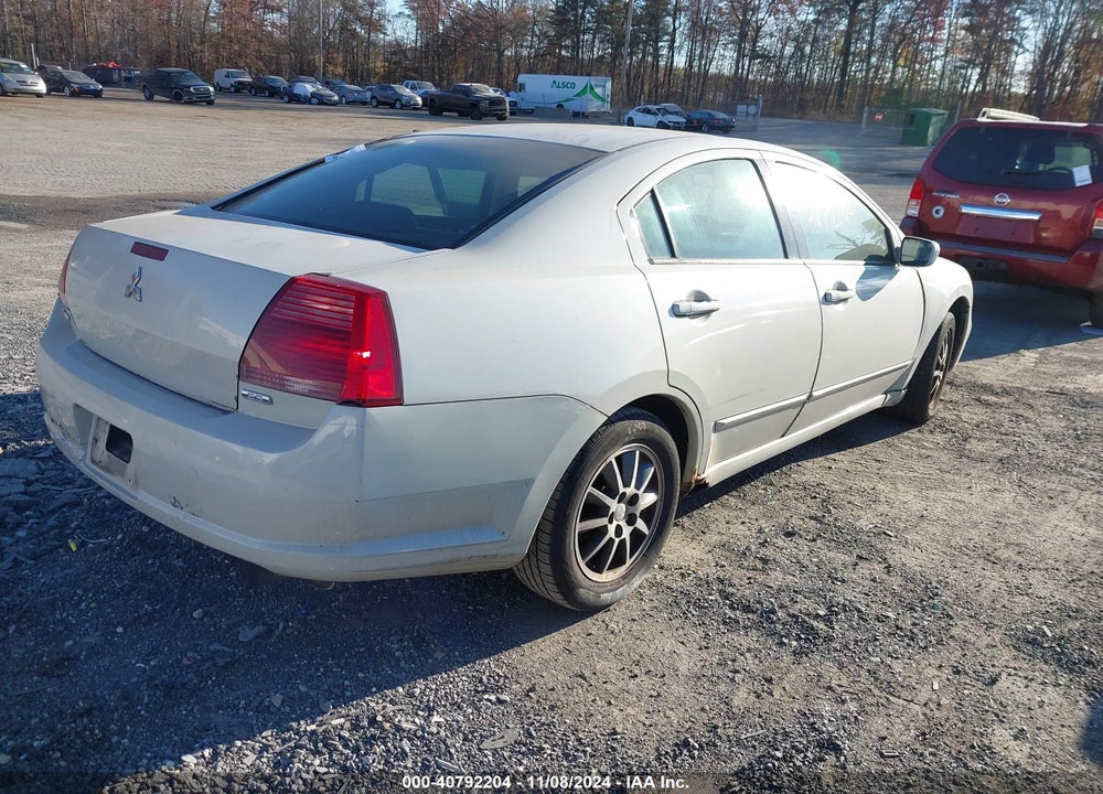 2004 MITSUBISHI GALANT ES VIN: 4A3AB36F04E127221