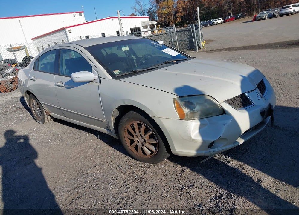 2004 MITSUBISHI GALANT ES VIN: 4A3AB36F04E127221
