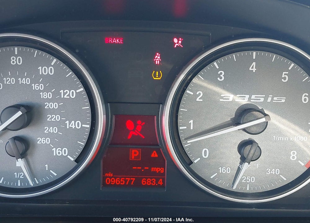 2011 BMW 335IS VIN: WBAKG1C53BE617428