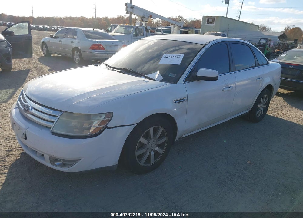 2008 FORD TAURUS SEL VIN: 1FAHP24W18G154623