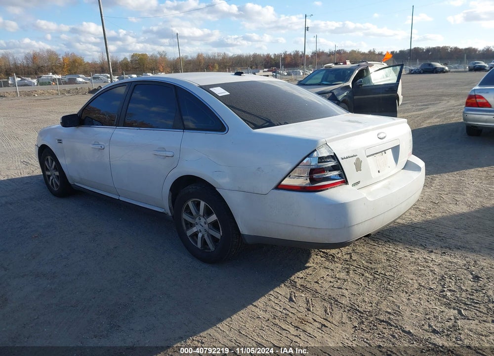 2008 FORD TAURUS SEL VIN: 1FAHP24W18G154623