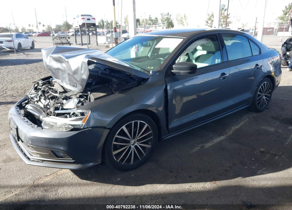 2016 VOLKSWAGEN JETTA 1.8T SPORT VIN: 3VWD17AJ6GM220522