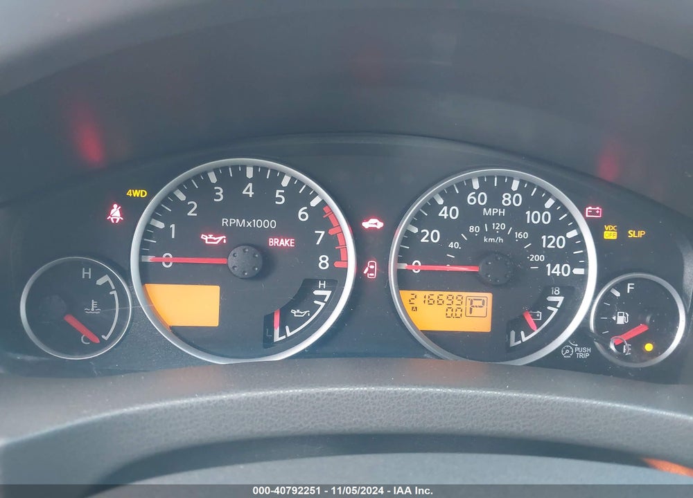 2007 NISSAN PATHFINDER LE VIN: 5N1AR18W47C634800
