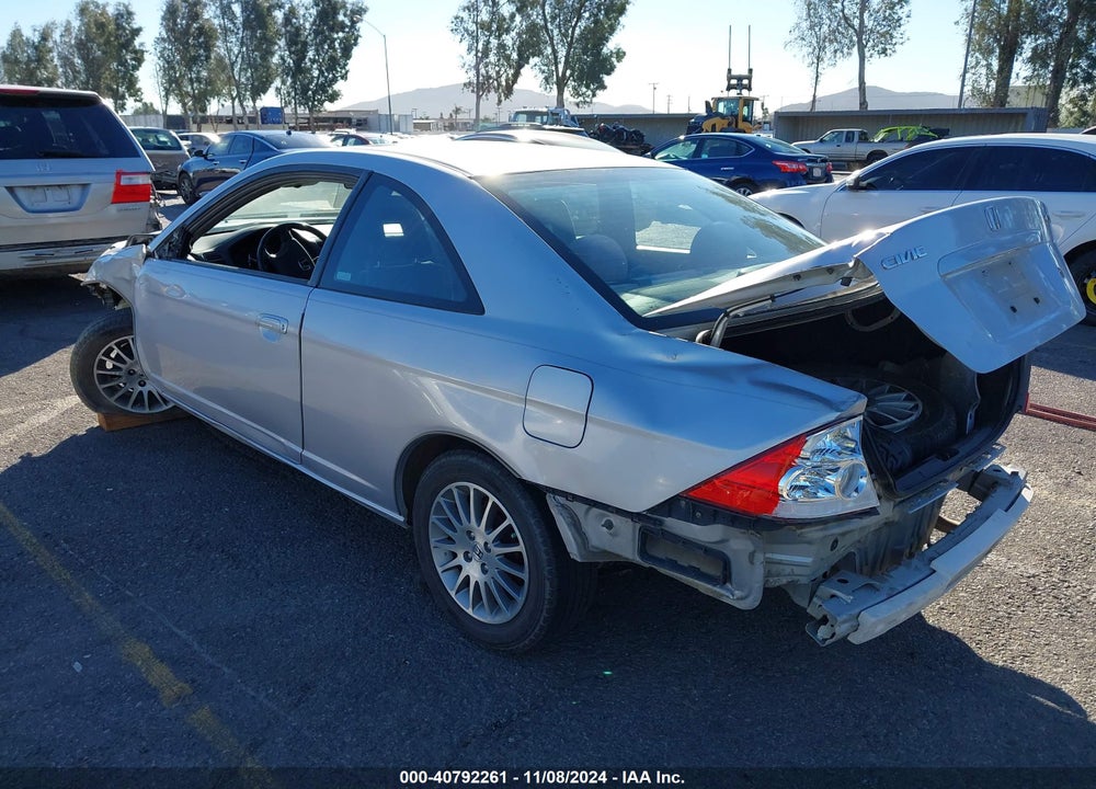2005 HONDA CIVIC EX VIN: 1HGEM22985L004807