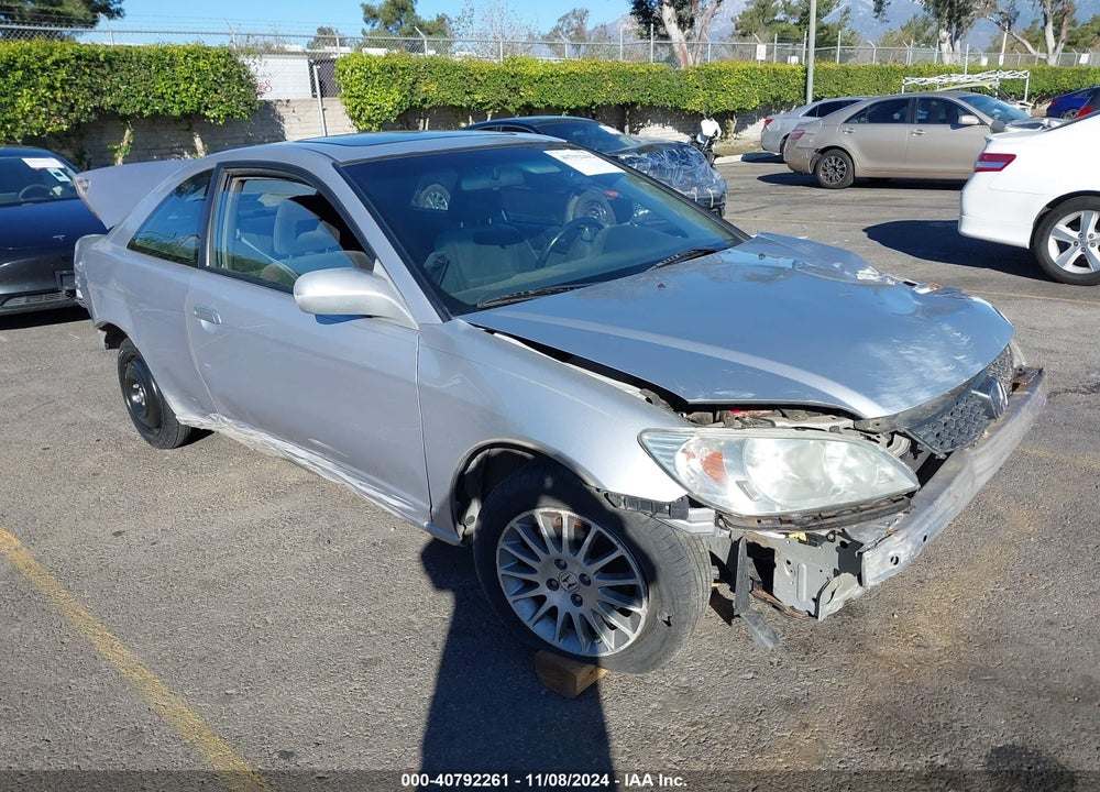 2005 HONDA CIVIC EX VIN: 1HGEM22985L004807