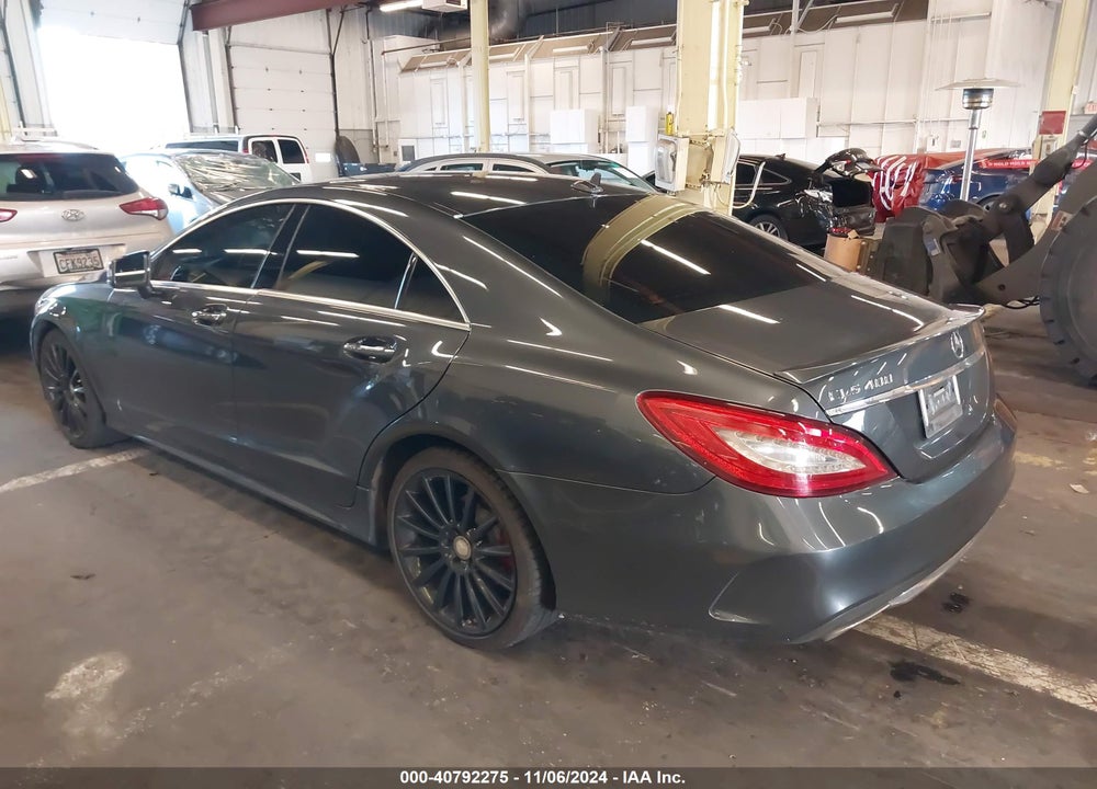 2015 MERCEDES-BENZ CLS 400 4MATIC VIN: WDDLJ6HB2FA157881