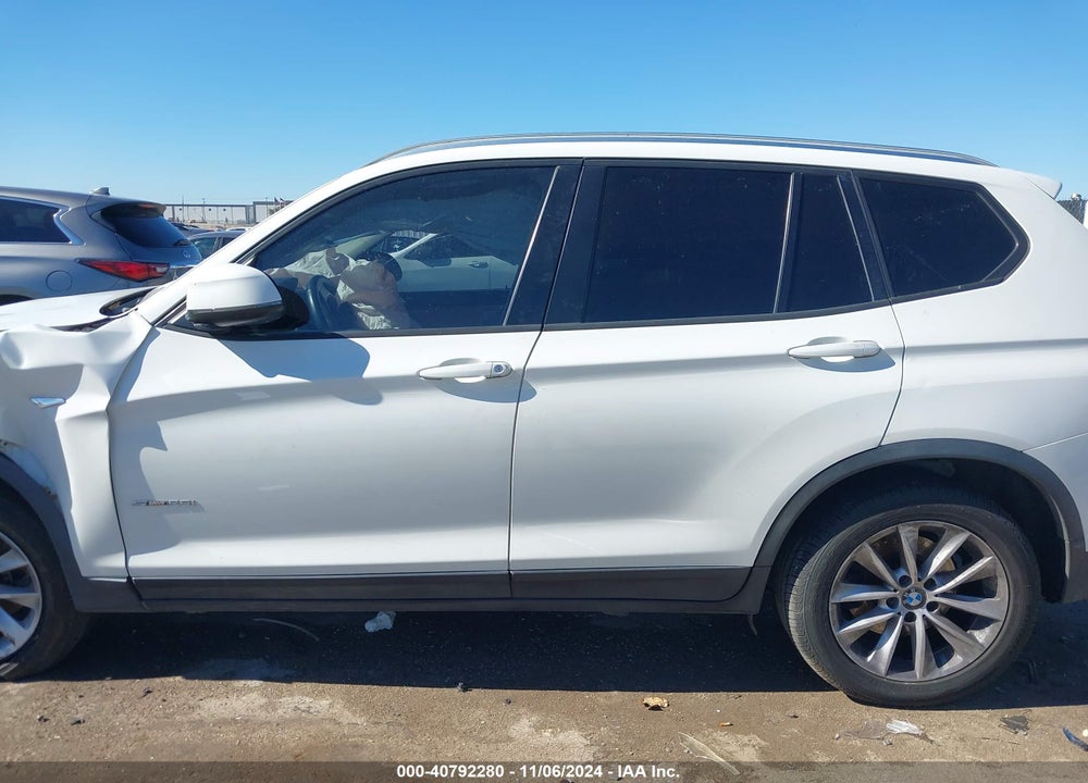 2015 BMW X3 SDRIVE28I VIN: 5UXWZ7C54F0M82933