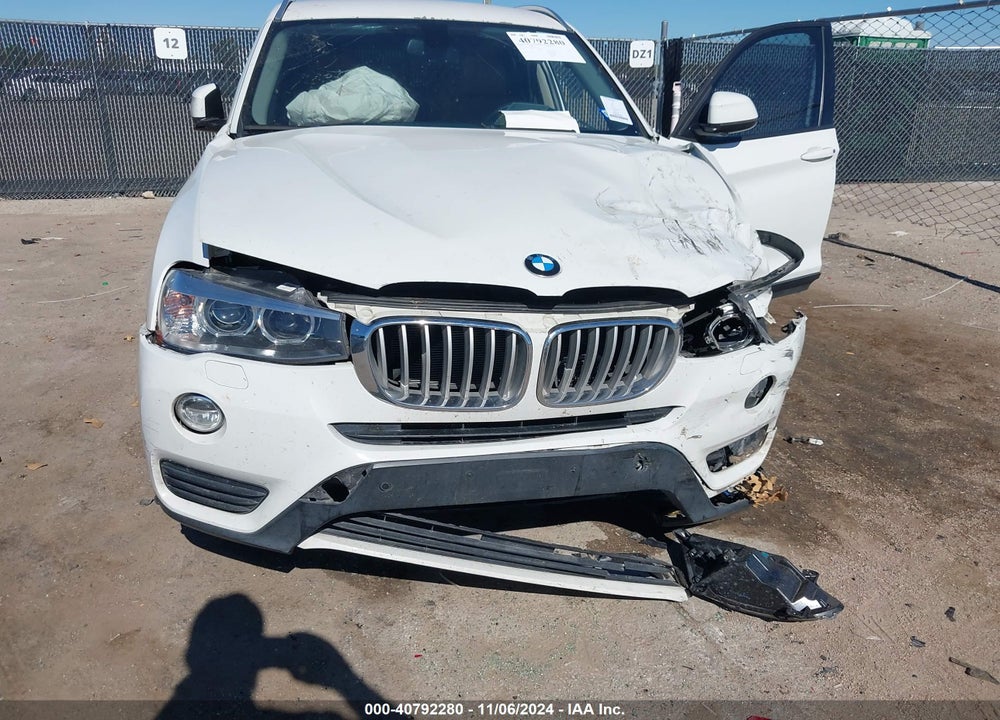 2015 BMW X3 SDRIVE28I VIN: 5UXWZ7C54F0M82933