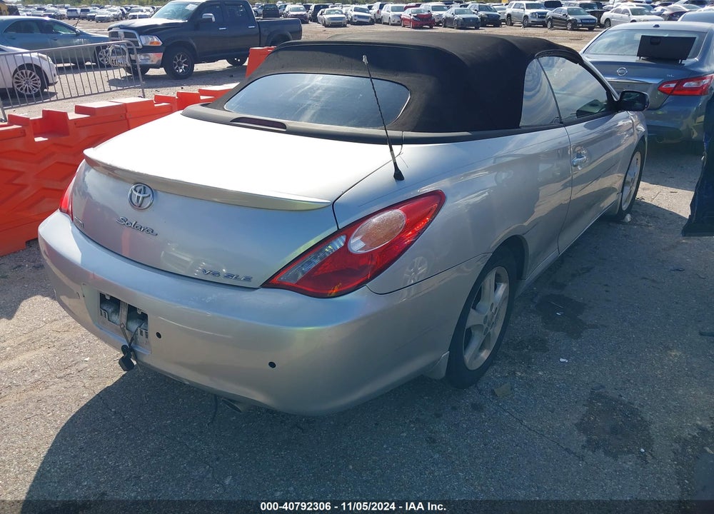 2006 TOYOTA CAMRY SOLARA SLE VIN: 4T1FA38PX6U082987