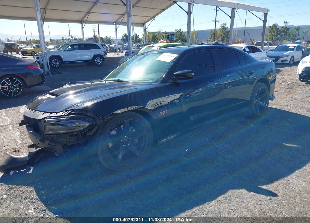 2019 DODGE CHARGER SCAT PACK RWD VIN: 2C3CDXGJXKH635626