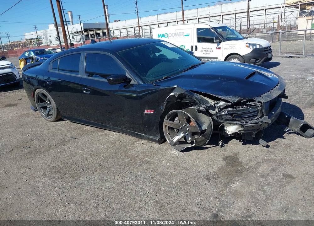 2019 DODGE CHARGER SCAT PACK RWD VIN: 2C3CDXGJXKH635626